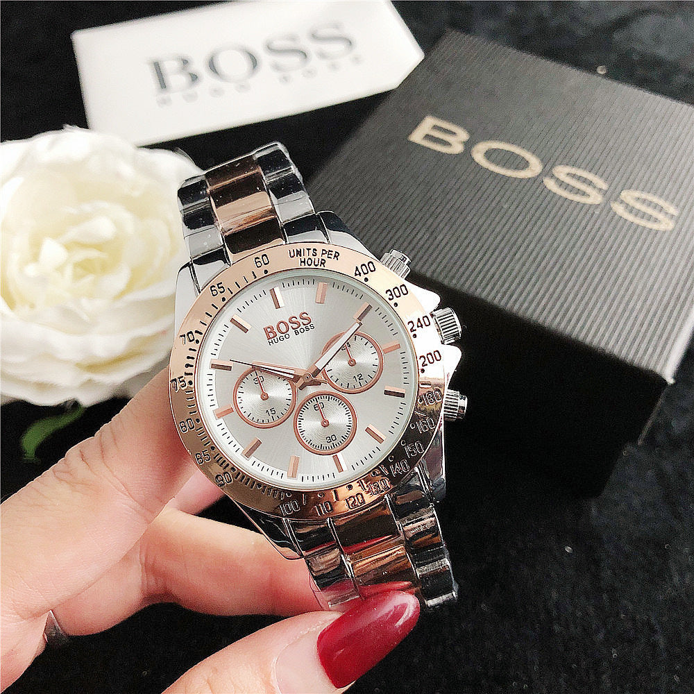 Steel Alloy Fashion Quartz BOSS Watch