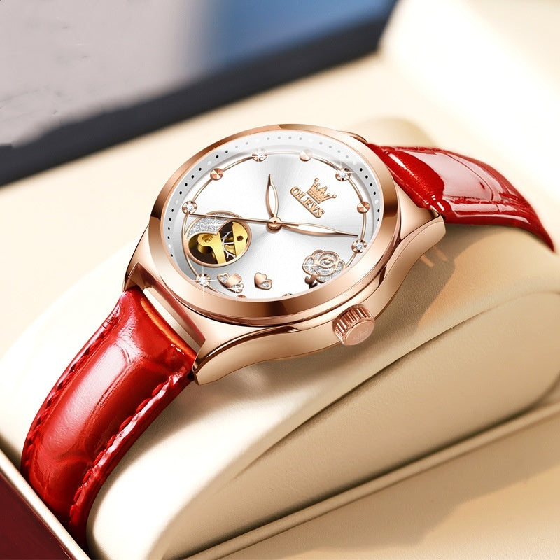 Women's Waterproof Mechanical Watch OLEVS