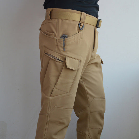 Men's Fleece-lined Outdoor Tactical Pants