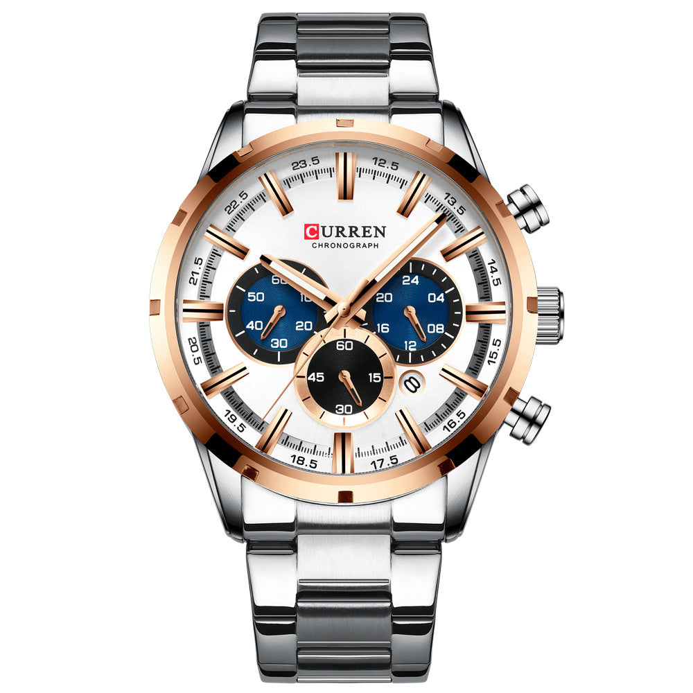 Waterproof Six-hand Business Watch