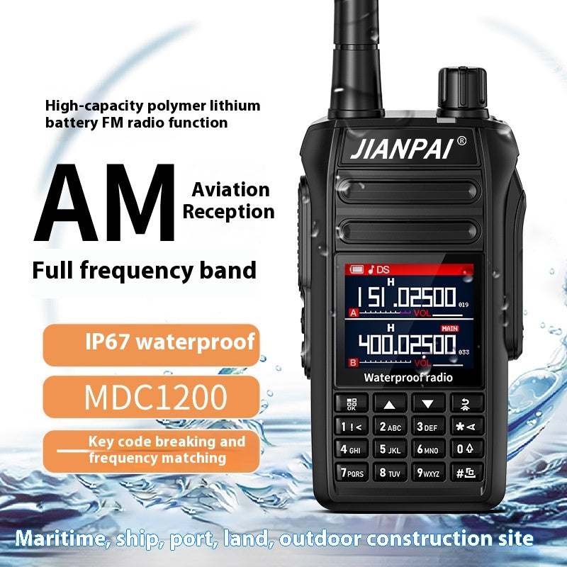 Waterproof Aviation Full-Band Interphone