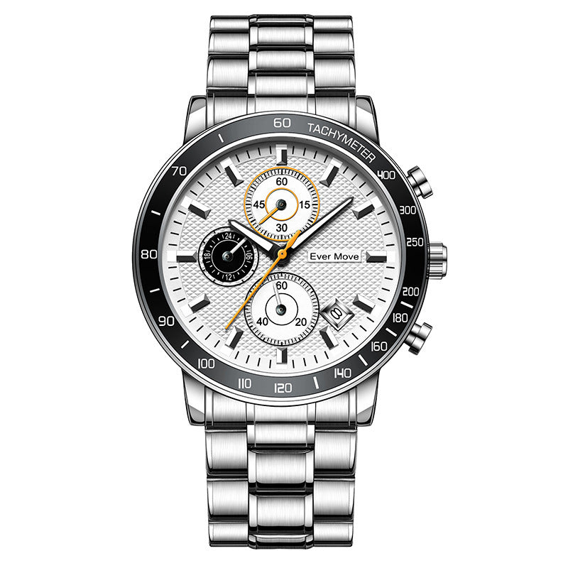 Waterproof Luminous Steel Watch