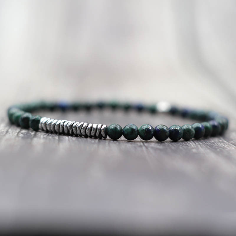 S925 Silver Natural Stone Bracelet