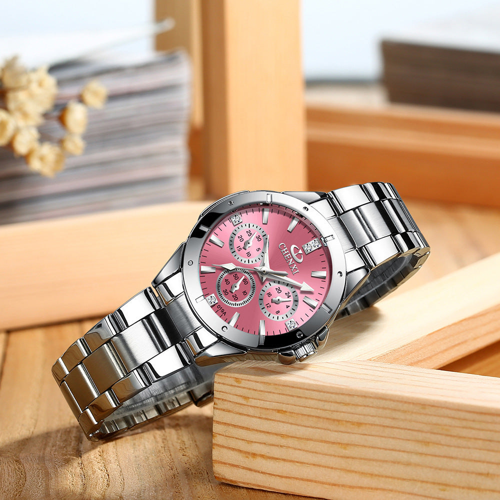 Couple Quartz Waterproof Watch