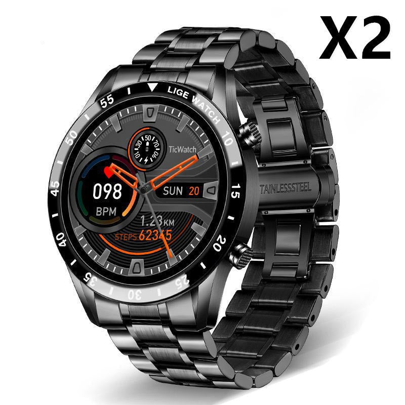 Smart Watch: Pedometer, Heart Rate, Oxygen