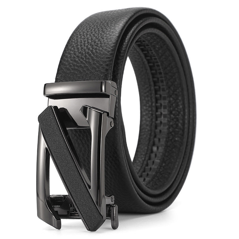 Genuine Leather Automatic Belt