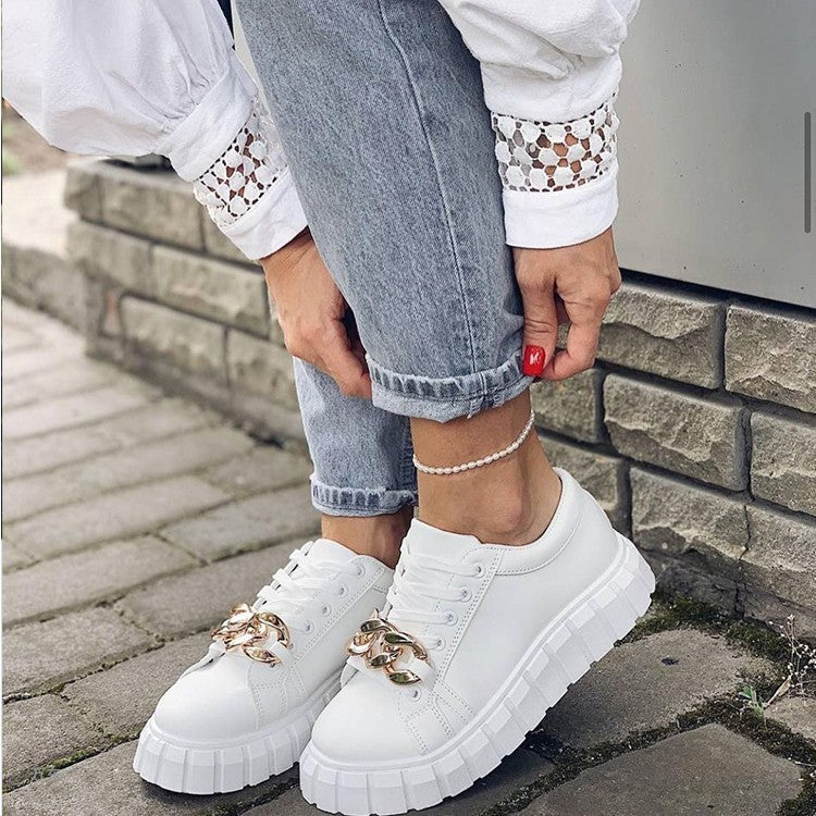Women's Classic Vintage Leather Shoes