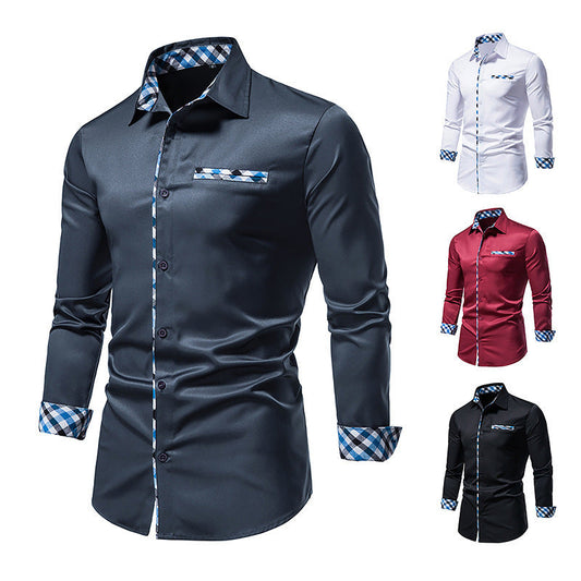 Men's Long Sleeve Button Shirt