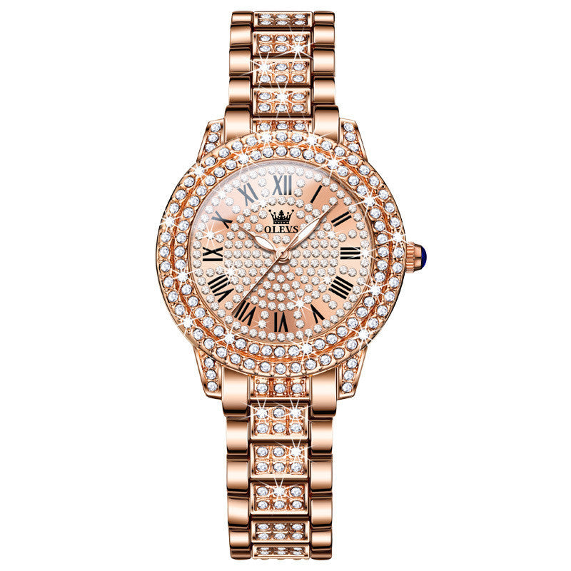 Diamond Trendy Ladies OLEVS Watch