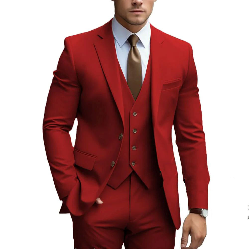 Men’s Wedding Business Three-piece Suit
