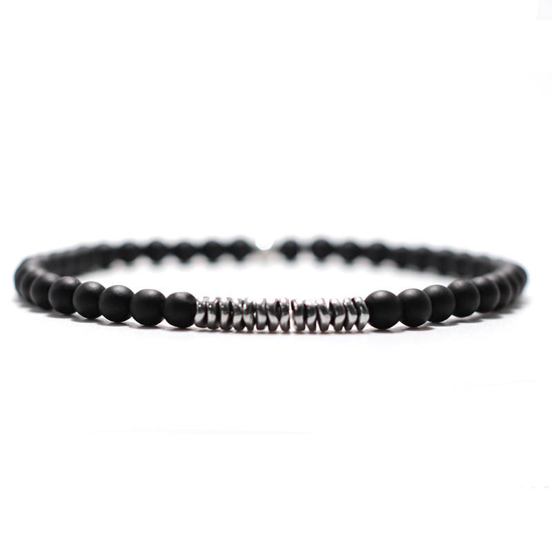 S925 Silver Natural Stone Bracelet