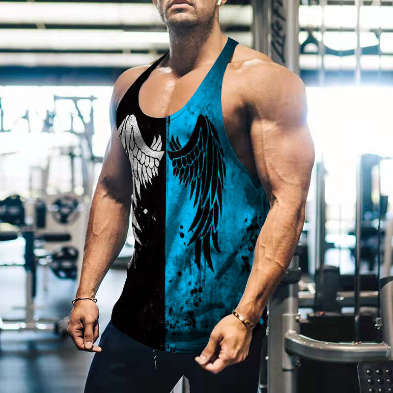 3D Digital Printing Men's Vest
