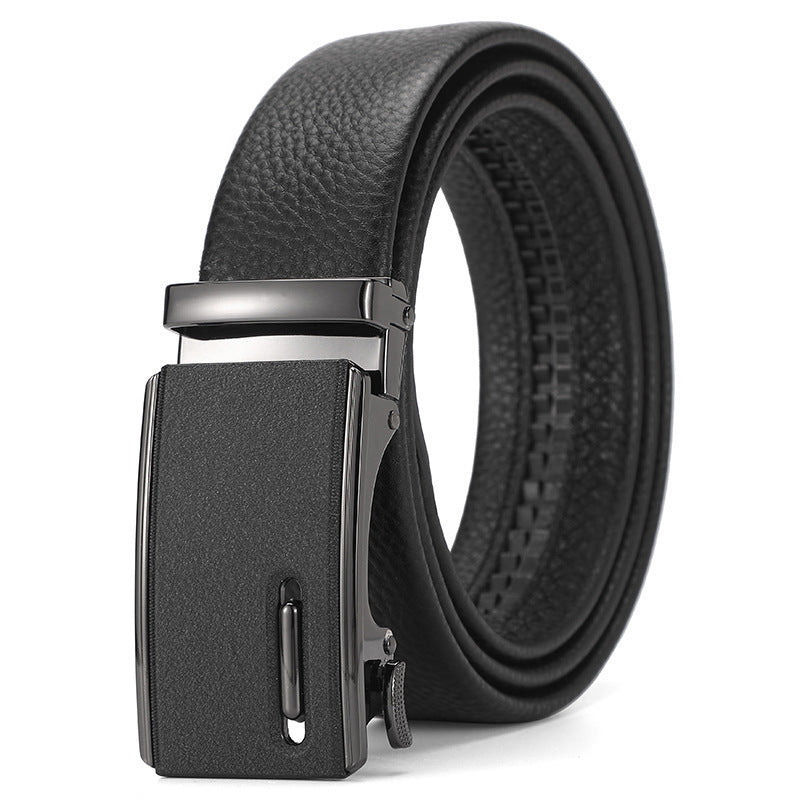 Genuine Leather Automatic Belt