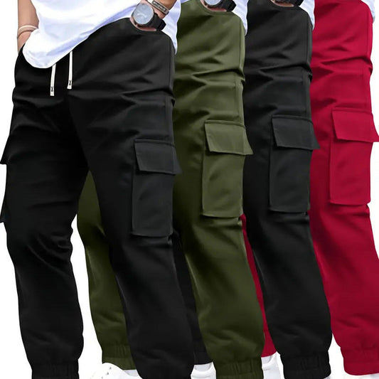 Men's Multi-pocket Workwear Trousers