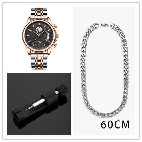 Luminous Waterproof Men's Quartz Watch