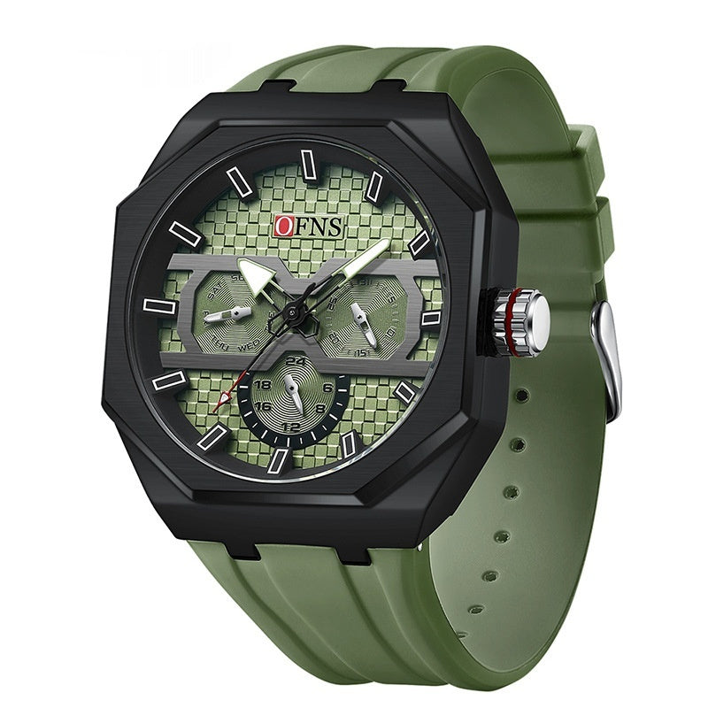 Strip Nail Scale Waterproof Quartz Watch