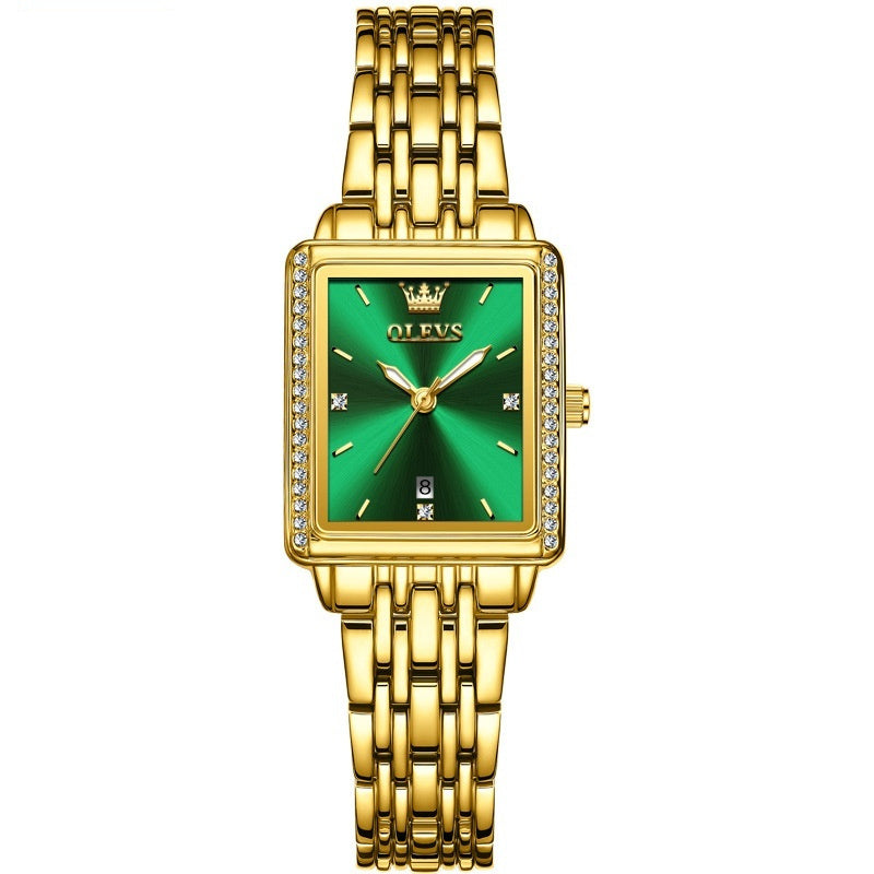 Women's Simple Square OLEVS Watch