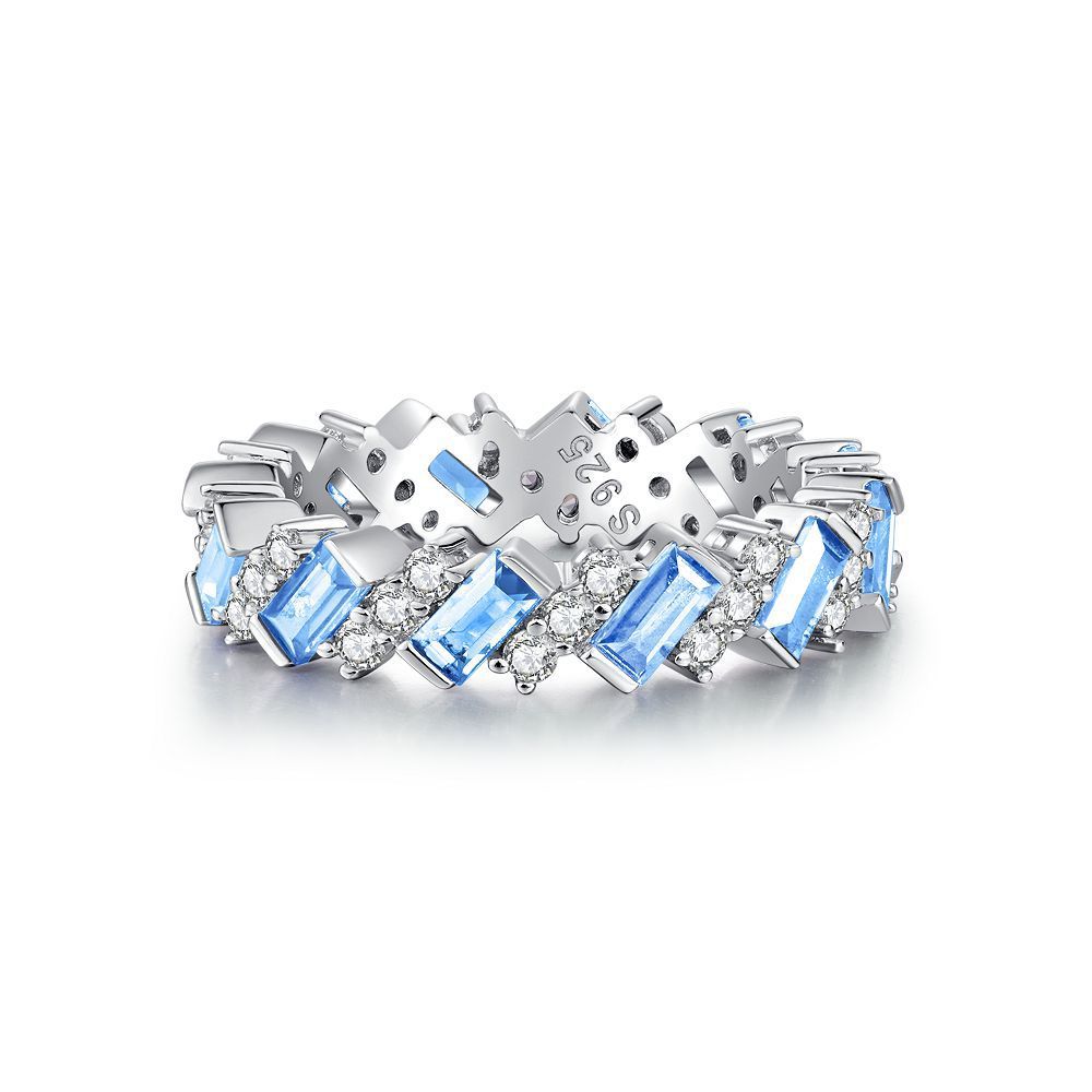 S925 Silver Diamond Ring