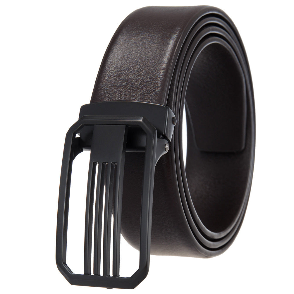 Pin Buckle Cowhide Belt