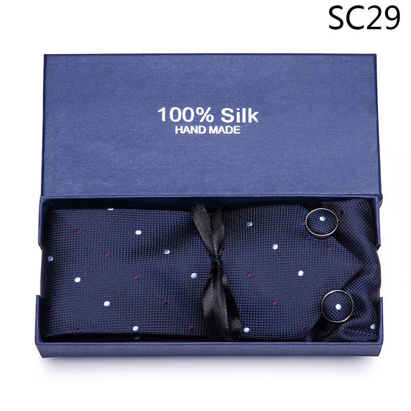 Men's Business Formal Tie Set