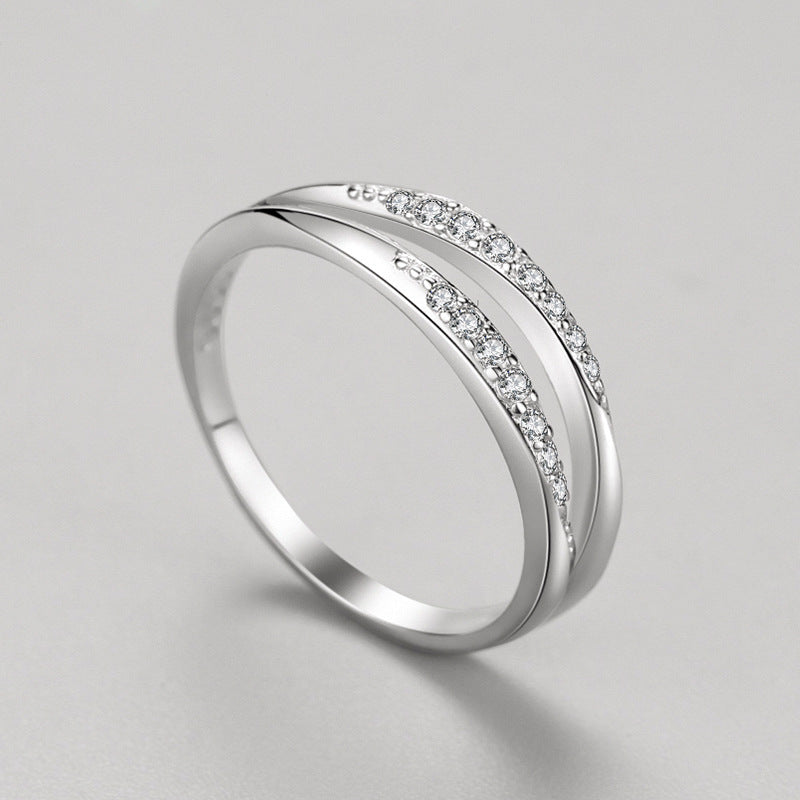 Women’s Sterling S925 Silver Dimond Ring