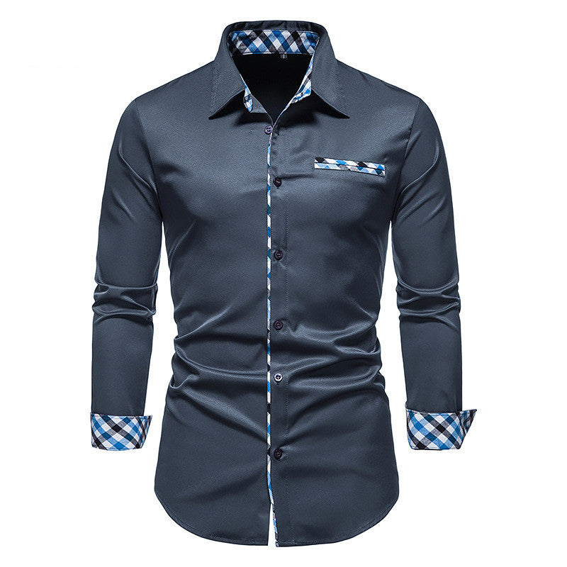Men's Long Sleeve Button Shirt