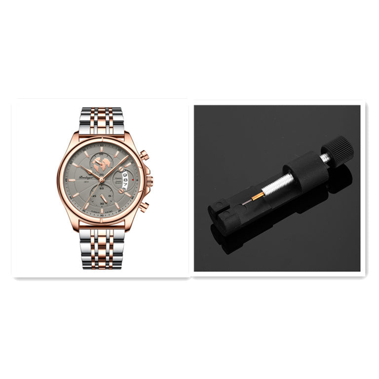 Luminous Waterproof Men's Quartz Watch