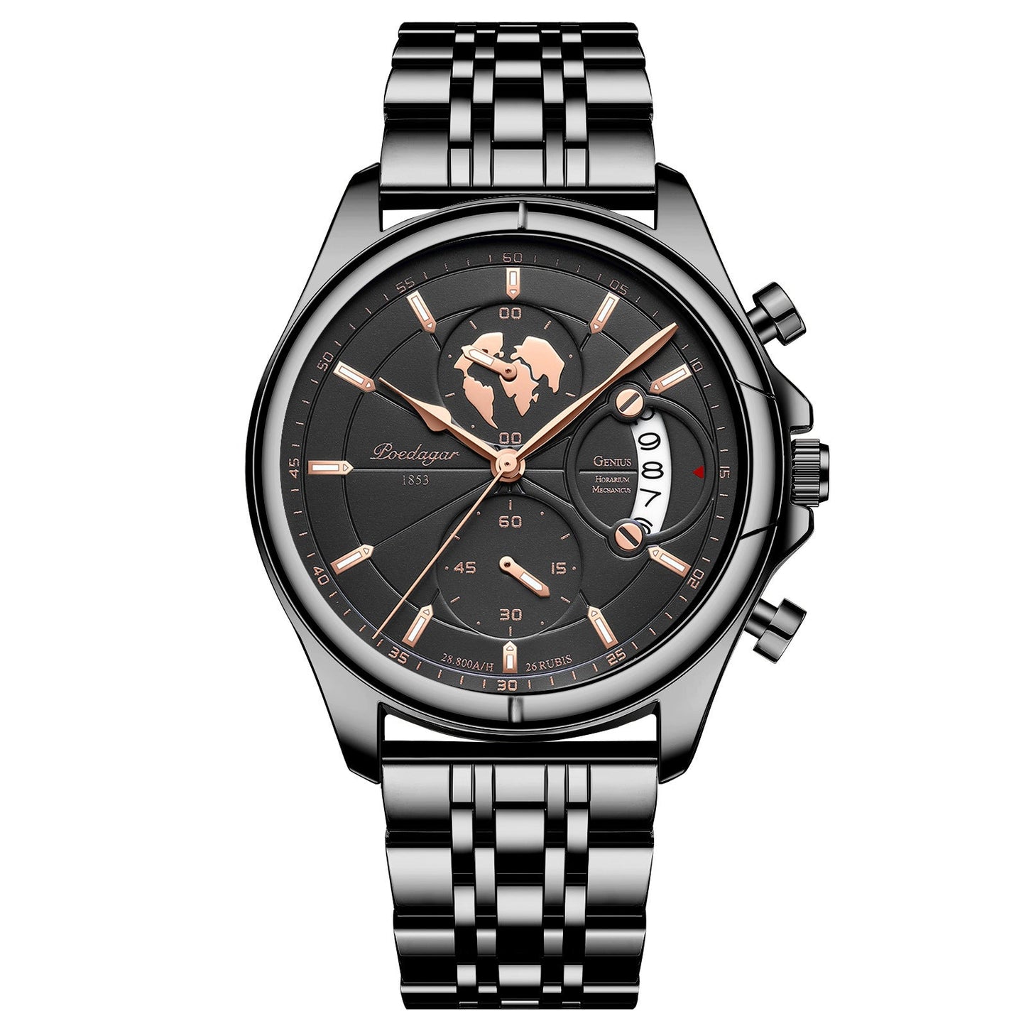 Luminous Waterproof Men's Quartz Watch