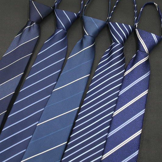Men's Business Zipper Tie