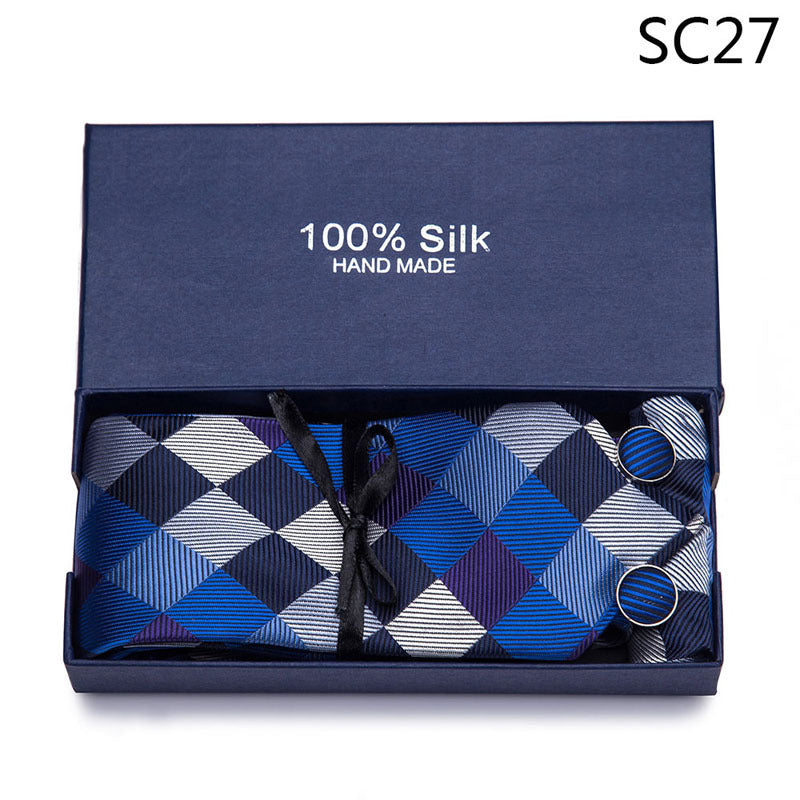 Men's Business Formal Tie Set