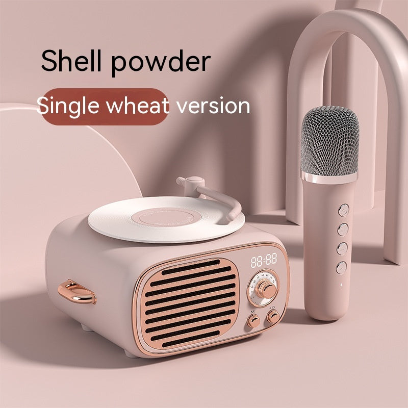 Retro Multi-function Bluetooth Stereo Microphone
