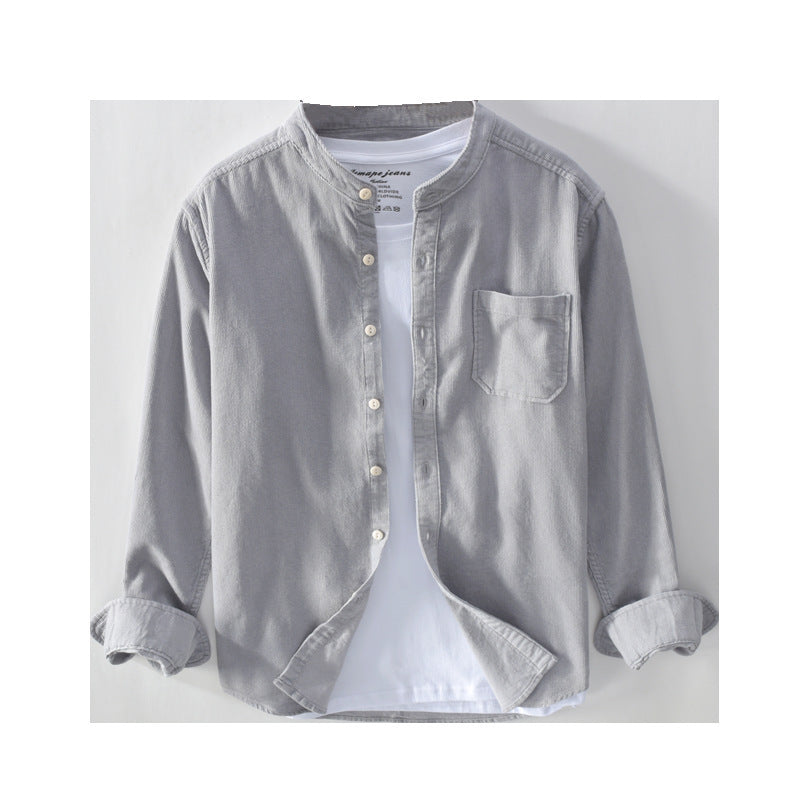 Men's Corduroy Long Sleeve Shirt