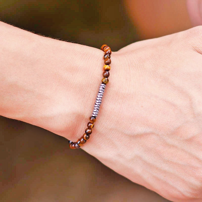 S925 Silver Natural Stone Bracelet