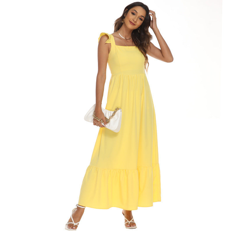 Summer Glow Yellow Dress