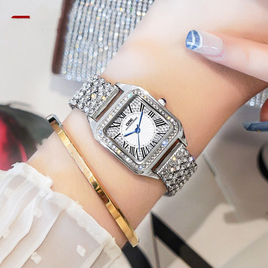 Antique Diamond Waterproof Lady Watch