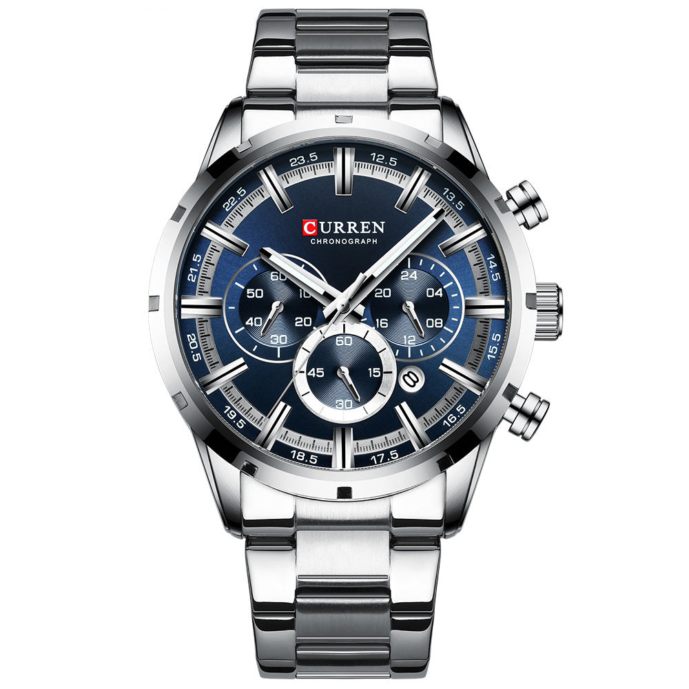 Waterproof Six-hand Business Watch