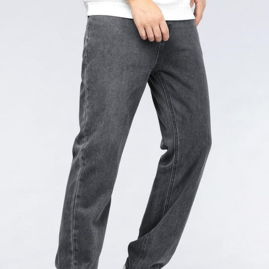 Men's Simple Extra Long Jeans