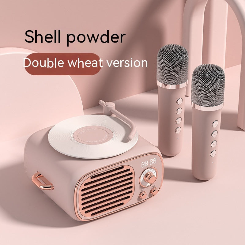 Retro Multi-function Bluetooth Stereo Microphone