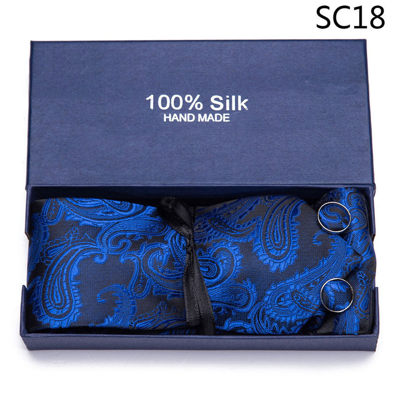 Men's Business Formal Tie Set