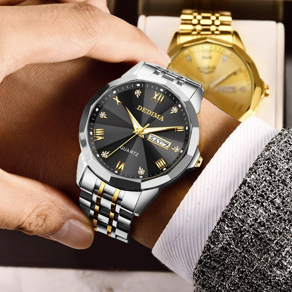 Men’s Waterproof Super Luminous Luxury Watch