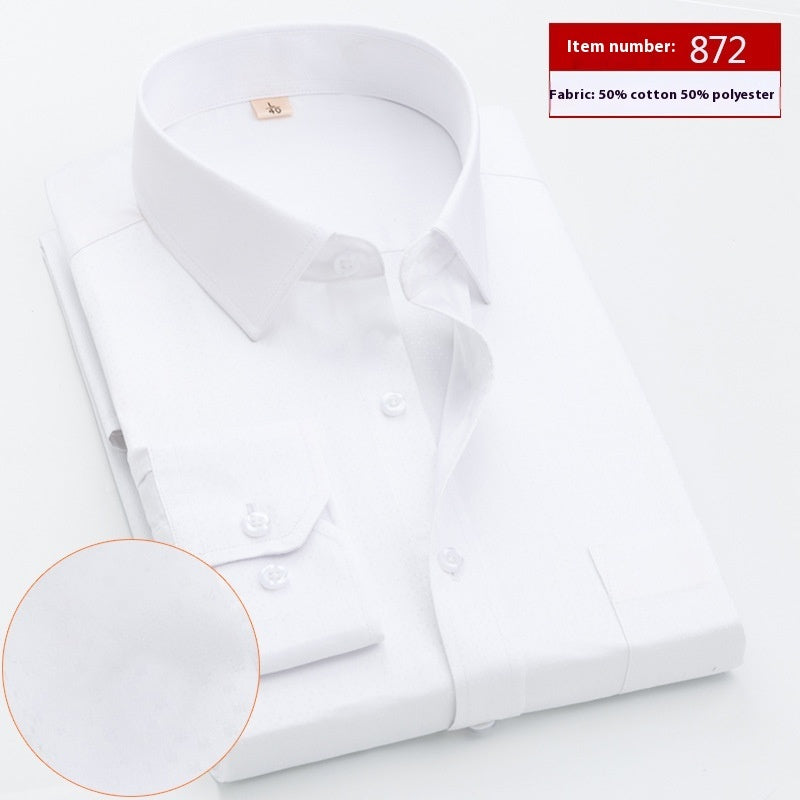 Men's Long Sleeve Spring and Autumn Loose Shirt