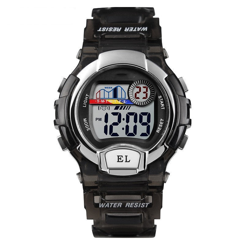 Luminous Transparent Sports Alarm Watch