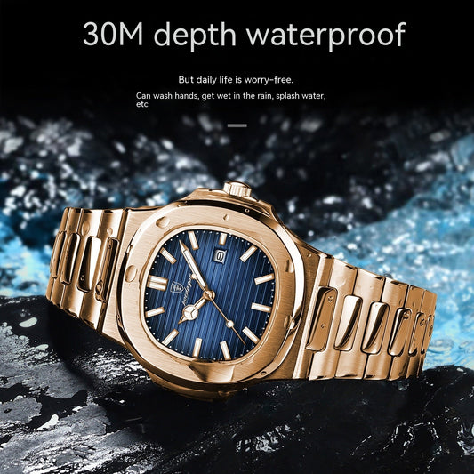 Ultra-thin Luxury Waterproof Quartz