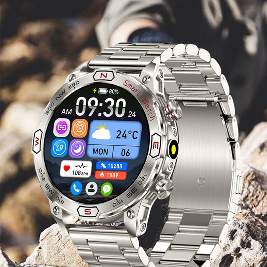 HD AMOLED Bluetooth Smartwatch