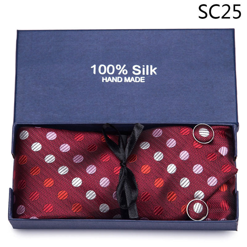 Men's Business Formal Tie Set