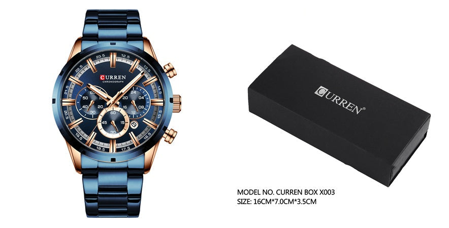 Waterproof Six-hand Business Watch