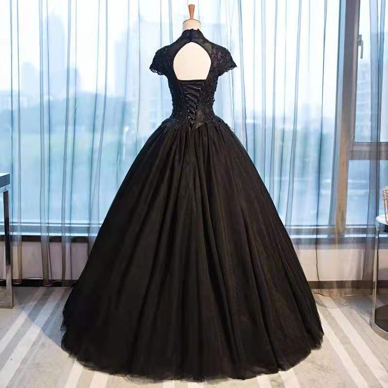Elegant Black Lace Skirt