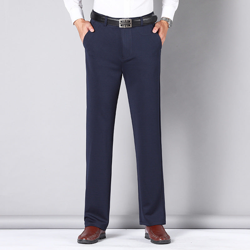 Men's Loose Straight Business Pants