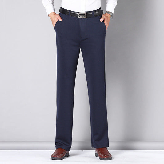 Men's Loose Straight Business Pants