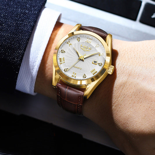 Men's Simple Waterproof Watch